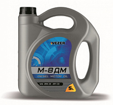 Моторное масло  WEZZER  М8ДМ  SAE 20 API CD  5л 