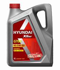 Моторное масло Hyundai XTeer G700 SQ 5W30 6л 