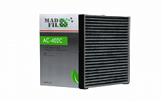 Фильтр салона  MADFIL  AC-402C (AG413) MAZDA Demio/ Verisa угольн 