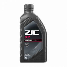 Моторное масло ZIC X7 5W30 (синт.) 1л. 