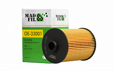 Фильтр масл.  MADFIL  OE-33001 (HU8009Z=SH4991L) SKODA, VW 