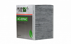 Фильтр салона  MADFIL  AC-0296C (87139-30110) TOYOTA/ LEXUS угольн 