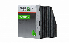 Фильтр салона  MADFIL  AC-0119C (CUK2939) VW/ Skoda угольн 
