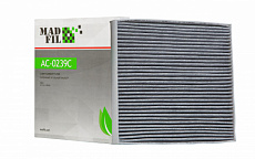 Фильтр салона  MADFIL  AC-0239C (CUK23019) Hyundai/ KIA угольн 