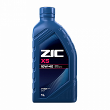 Моторное масло ZIC X5 10W40 (п/с) 1л 
