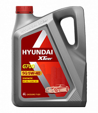 Моторное масло Hyundai XTeer G700 SQ 5W40 6л 