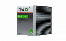 Фильтр салона  MADFIL  AC-0116C (CUK2842) AUDI Q7/ VW  угольн 