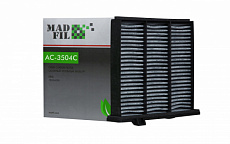 Фильтр салона  MADFIL  AC-3504C (CUK2230) MITSUBISHI Pajero угольн 