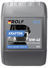 Моторное масло  ROLF  KRAFTON P5 U 10w-40  CI-4/SL  20л 