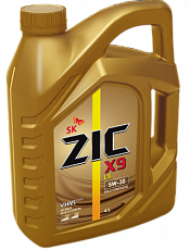 Моторное масло ZIC X9 LS 5W30 (синт.) 4л 