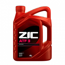 Трансмиссионное масло ZIC ATF 3 (синт) 4л 