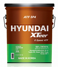 Трансмиссионное масло  Hyundai  XTeer ATF SP4 HP 20л 
