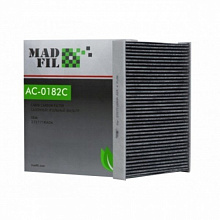 Фильтр салона  MADFIL  AC-0182C (CUK1629) NISSAN Juke/ RENAULT Megane III угольн 