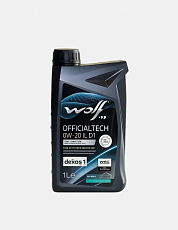Моторное масло WOLF OFFICIALTECH 0W-20 IL D1 1л 