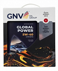 Моторное масло GNV Global Power 5W-40 АКЦИЯ 4л+1л 