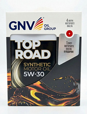 Моторное масло GNV Top Road 5W-30 АКЦИЯ 4л+1л 