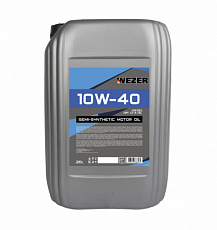 Моторное масло  WEZZER  10w-40 CI-4 дизель (п/син.)  20л